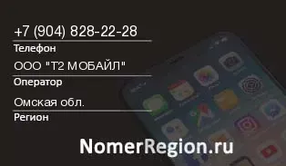 Кто звонил с 9048282228 - регион и оператор